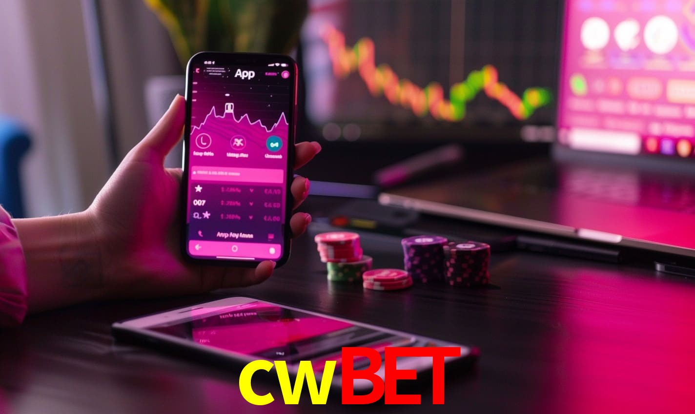 Comparação APP mobile vs versão web da cwbet